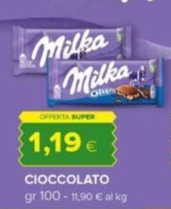 Oasi CIOCCOLATO gr 100 offerta