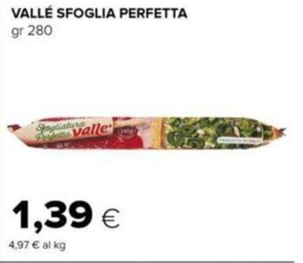 Oasi VALLÉ SFOGLIA PERFETTA gr 280 offerta