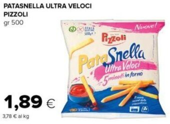 Oasi PATASNELLA ULTRA VELOCI PIZZOLI gr 500 offerta