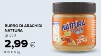 Oasi BURRO DI ARACHIDI NATTURA gr 350 offerta