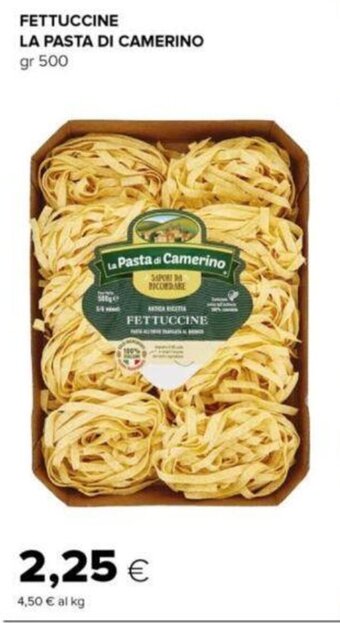 Oasi FETTUCCINE LA PASTA DI CAMERINO gr 500 offerta