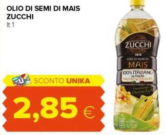 Oasi OLIO DI SEMI DI MAIS ZUCCHI lt 1 offerta