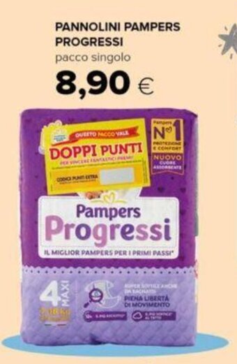 Oasi PANNOLINI PAMPERS PROGRESSI pacco singolo offerta