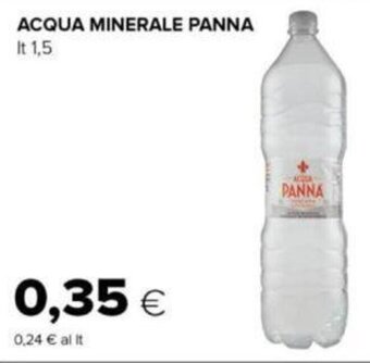 ACQUA MINERALE PANNA lt 1,5