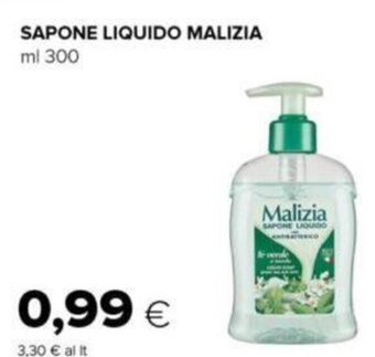 Oasi SAPONE LIQUIDO MALIZIA ml 300 offerta
