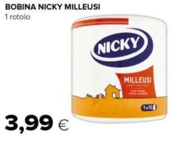 Oasi BOBINA NICKY MILLEUSI 1 rotolo offerta