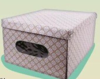 Oasi SCATOLA IN PVC cm 50X40X25 decori assortiti offerta
