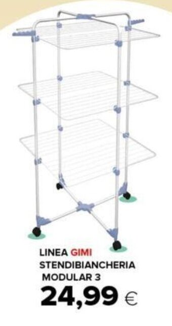 Oasi LINEA GIMI STENDIBIANCHERIA MODULAR 3 offerta