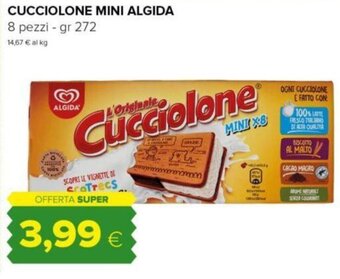 Oasi CUCCIOLONE MINI ALGIDA 8 pezzi - gr 272 offerta