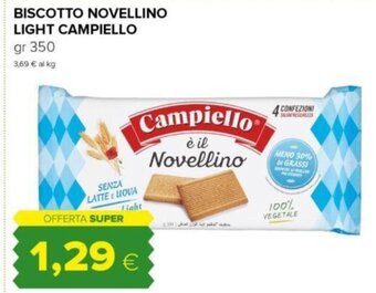 Oasi BISCOTTO NOVELLINO LIGHT CAMPIELLO gr 350 offerta