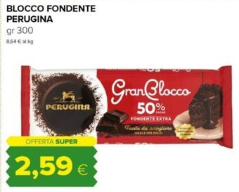 Oasi BLOCCO FONDENTE PERUGINA gr 300 offerta