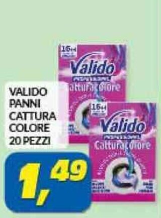 Risparmio Casa VALIDO PANNI CATTURA COLORE 20 PEZZI offerta