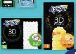 Risparmio Casa SWIFFER PANNI 3D PIUMINI X5 3D PANNI X14 offerta