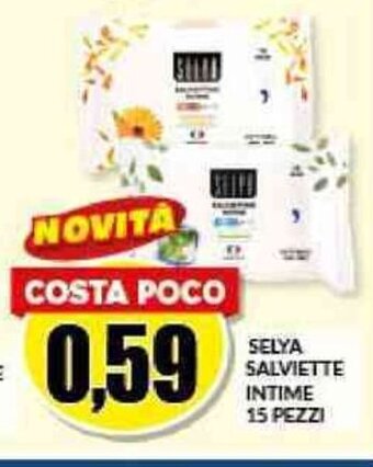 Risparmio Casa SELYA SALVIETTE INTIME 15 PEZZI offerta