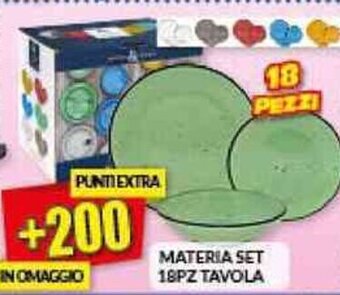 Risparmio Casa MATERIA SET 18PZ TAVOLA offerta