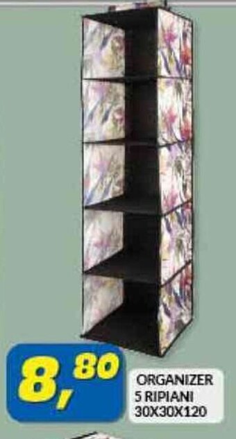 ORGANIZER 5 RIPIANI 30X30X120