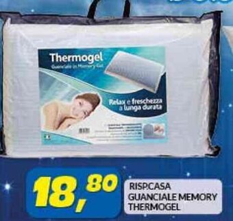 Risparmio Casa RISP.CASA GUANCIALE MEMORY THERMOGEL offerta