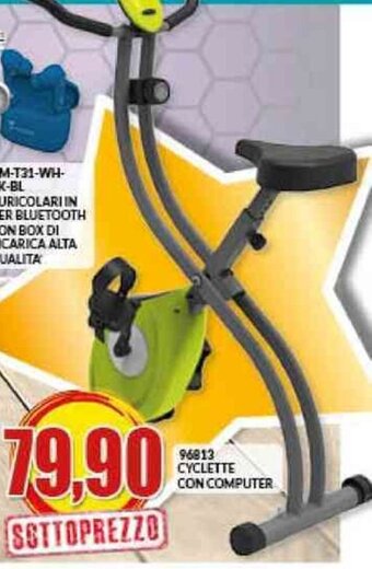 Risparmio Casa CYCLETTE CON COMPUTER offerta