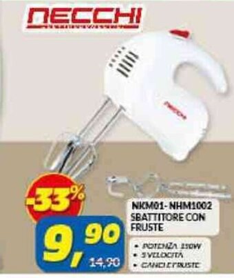 Risparmio Casa SBATTITORE CON FRUSTE offerta