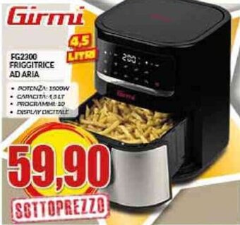 Risparmio Casa Girmi FRIGGITRICE offerta