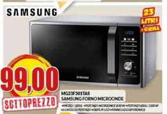 Risparmio Casa SAMSUNG FORNO MICROONDE offerta