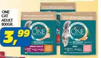 Risparmio Casa ONE CAT ADULT 800 gr. offerta