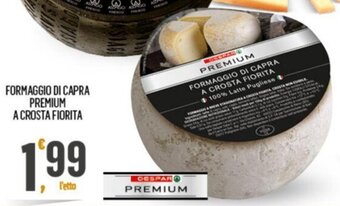 Despar FORMAGGIO DI CAPRA PREMIUM A CROSTA FIORITA offerta