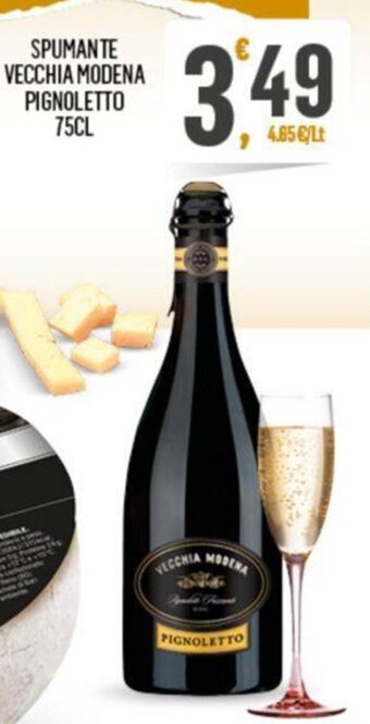 Despar SPUMANTE VECCHIA MODENA PIGNOLETTO 75CL offerta