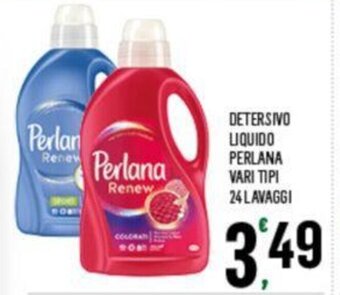 Despar DETERSIVO LIQUIDO PERLANA VARI TIPI 24 LAVAGGI offerta