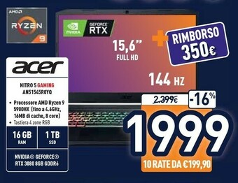 Unieuro Iris Notebook offerta
