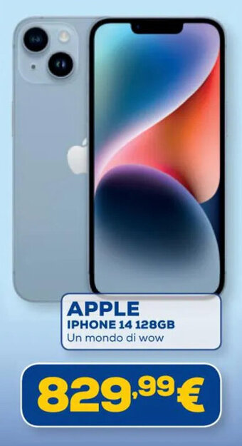 Euronics APPLE IPHONE 14 128GB offerta
