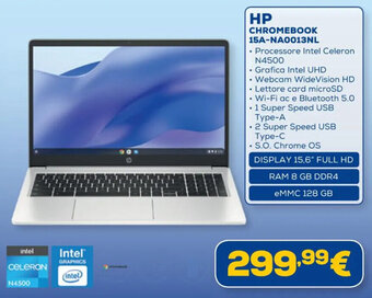 Euronics HP CHROMEBOOK 15A-NA0013NL offerta