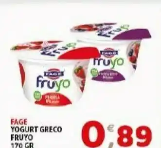 Fage Fruyo Fragola 170 G(ml)