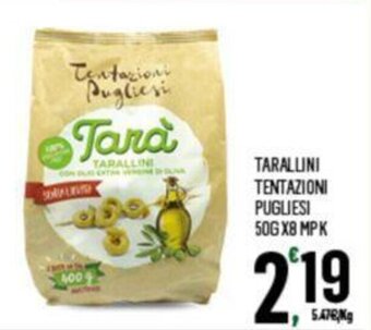 TARALLINI TENTAZIONI PUGLIESI 50G X8 MPK