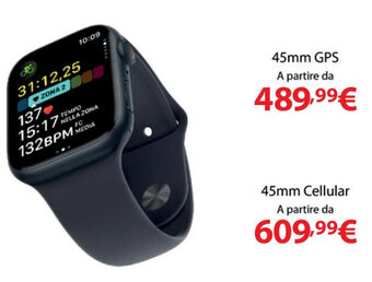 Euronics WATCH SERIES 9 45mm GPS offerta