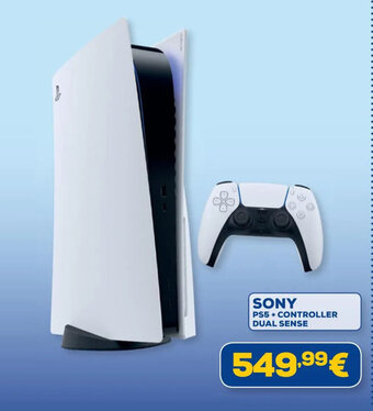 Euronics SONY PS5+ CONTROLLER DUAL SENSE offerta