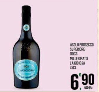 Despar ASOLO PROSECCO SUPERIORE DOCG MILLESIMATO LA GIOIOSA 75CL offerta