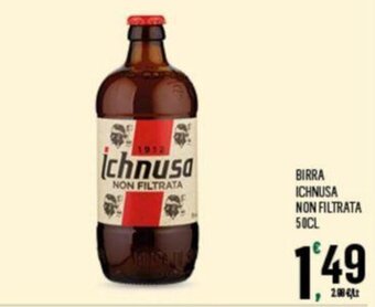 Despar BIRRA ICHNUSA NON FILTRATA 50CL offerta