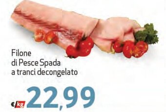 Filone di Pesce Spada a tranci decongelato
