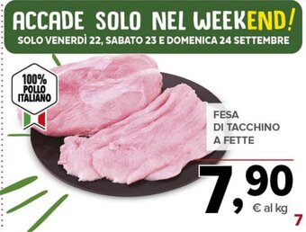 Todis FESA DI TACCHINO A FETTE offerta