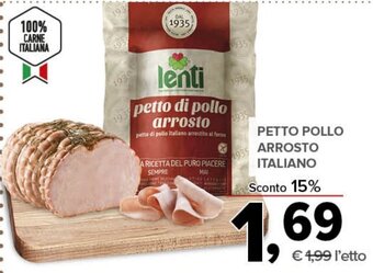 Todis PETTO POLLO ARROSTO ITALIANO offerta