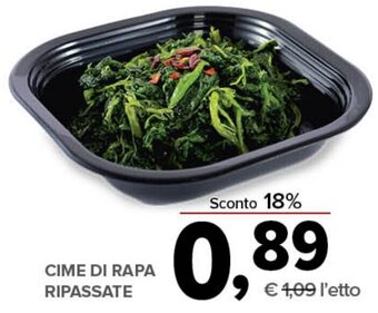 Todis CIME DI RAPA RIPASSATE offerta
