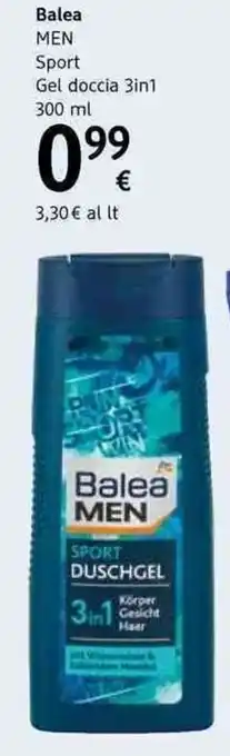 Balea Men Sport Gel 3 in 1 300 ml