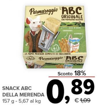 Todis SNACK ABC DELLA MERENDA 157 g offerta