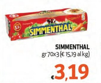 Maxi Supermercati SIMMENTHAL gr 70x3 offerta