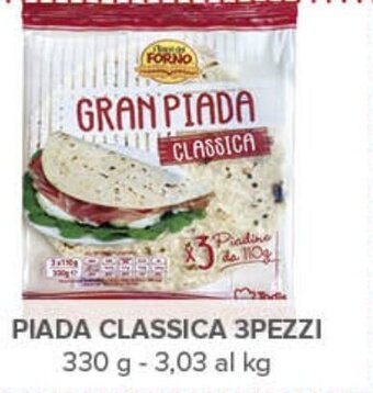 Todis PIADA CLASSICA 3PEZZI 330 g offerta
