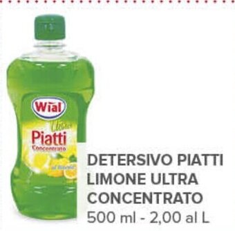 Todis DETERSIVO PIATTI LIMONE ULTRA CONCENTRATO 500 ml offerta