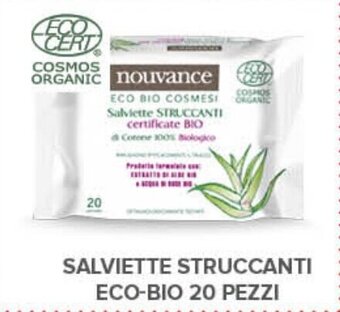 Todis SALVIETTE STRUCCANTI ECO-BIO 20 PEZZI offerta