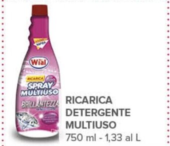 Todis RICARICA DETERGENTE MULTIUSO 750 ml offerta