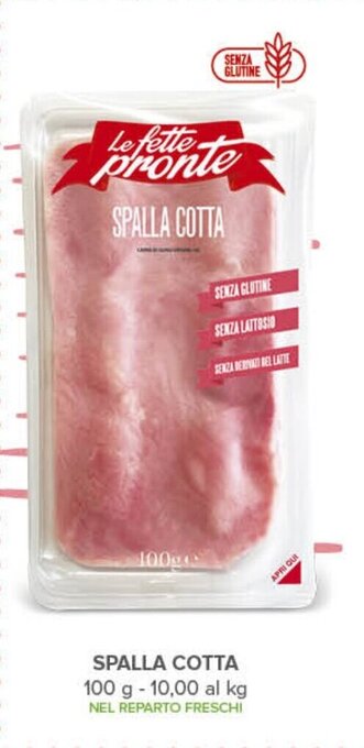Todis SPALLA COTTA 100 g offerta